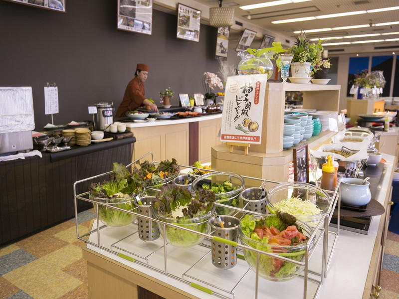 阿蘇のめぐみをいただきます♪サラダも沢山食べたようっと。