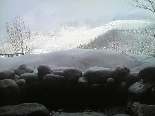 雪見の展望露天風呂