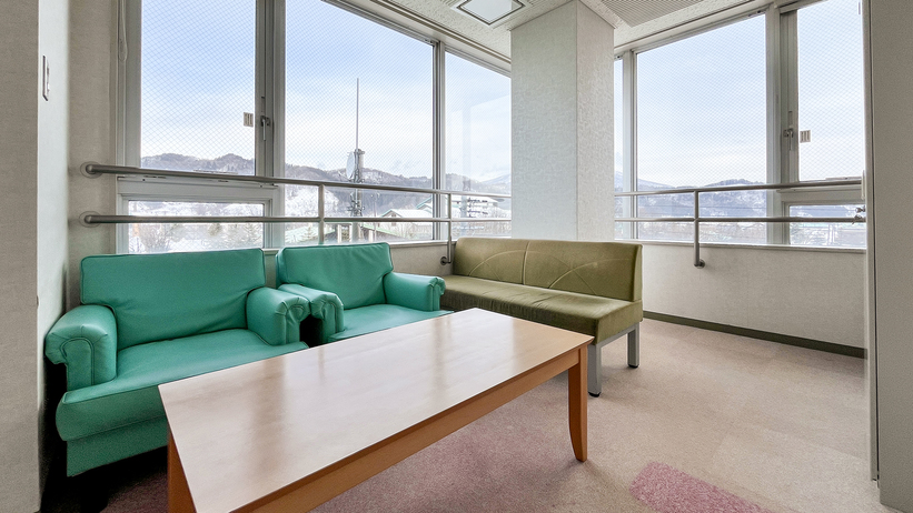 #自然を一望できる共有スペース