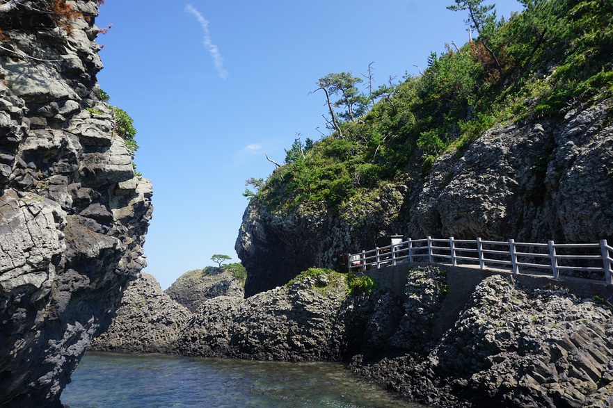 越前松島（国定公園）＜宿から歩いて５分＞の散歩コース