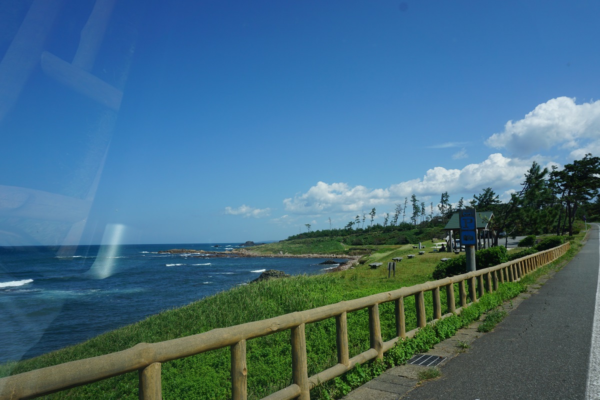 東尋坊〜雄島の近道・二ノ浜海岸通