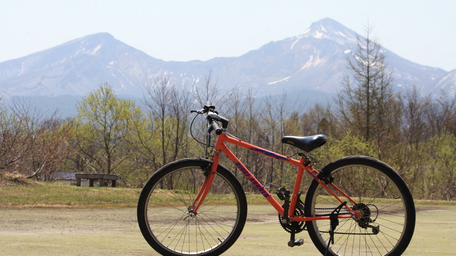 磐梯山周辺のサイクリングも人気です