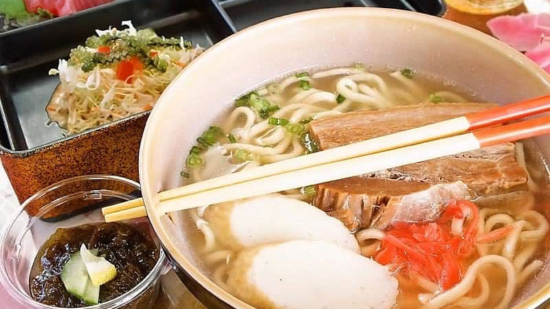 選べる夕食メニュー♪そば定食