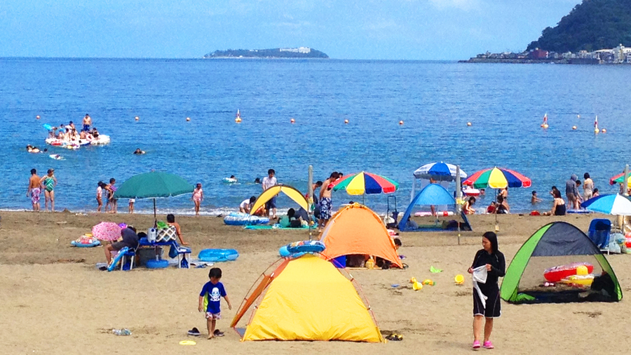 【南熱海・長浜海水浴場】松風苑から車で5分！