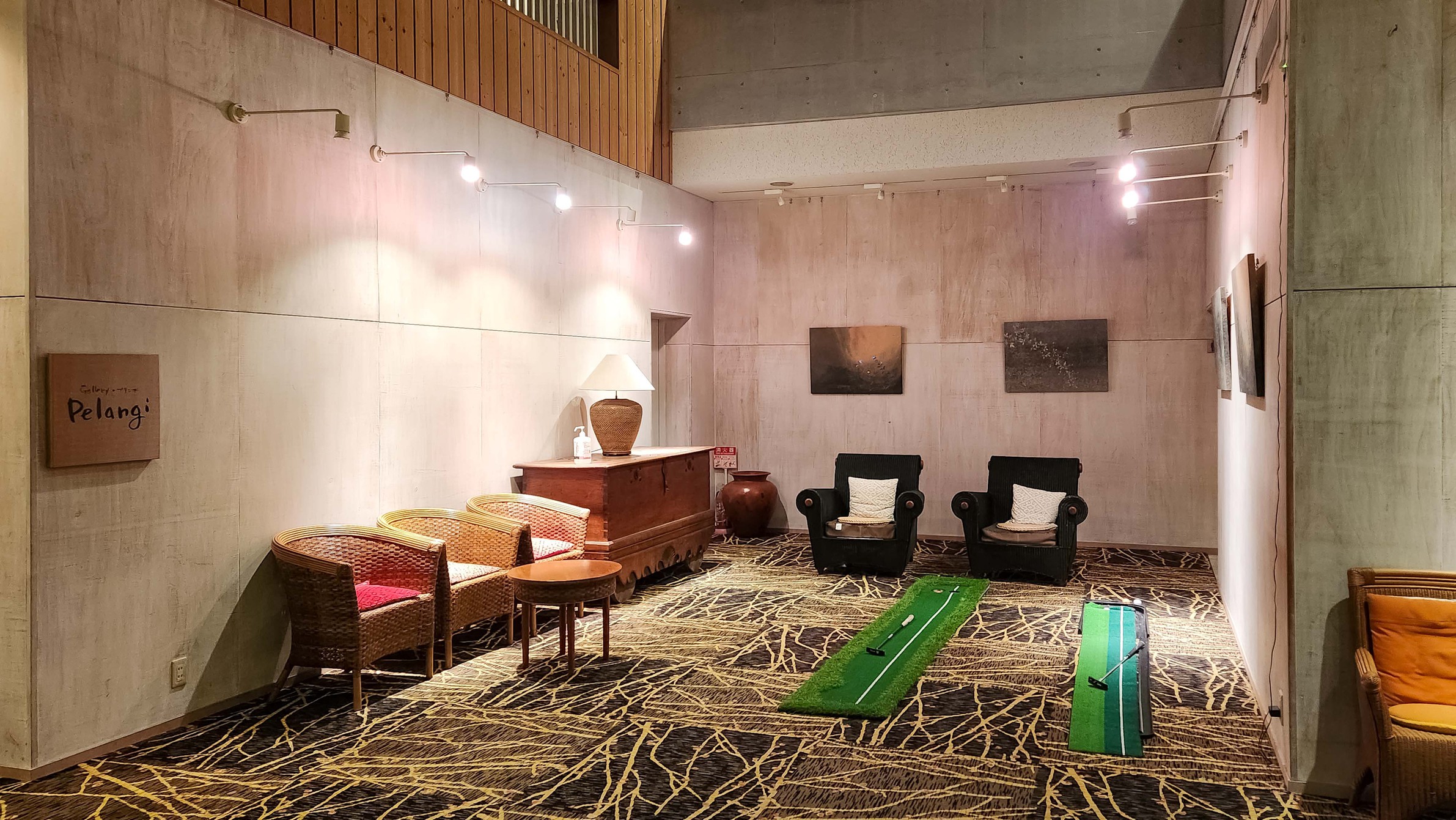 ロビーパターゴルフ