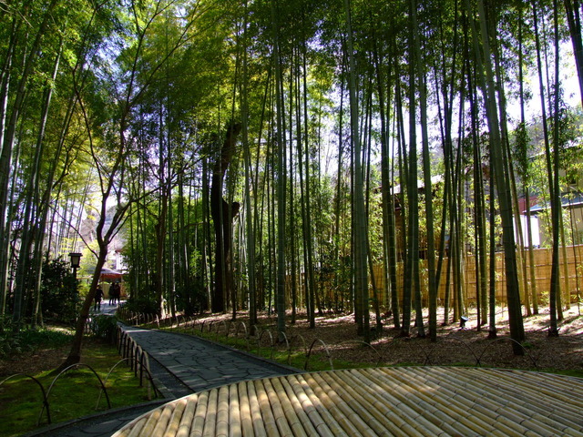 【竹林の小径】当館から修禅寺や独鈷の湯周辺まで約10分でいける遊歩道になります。