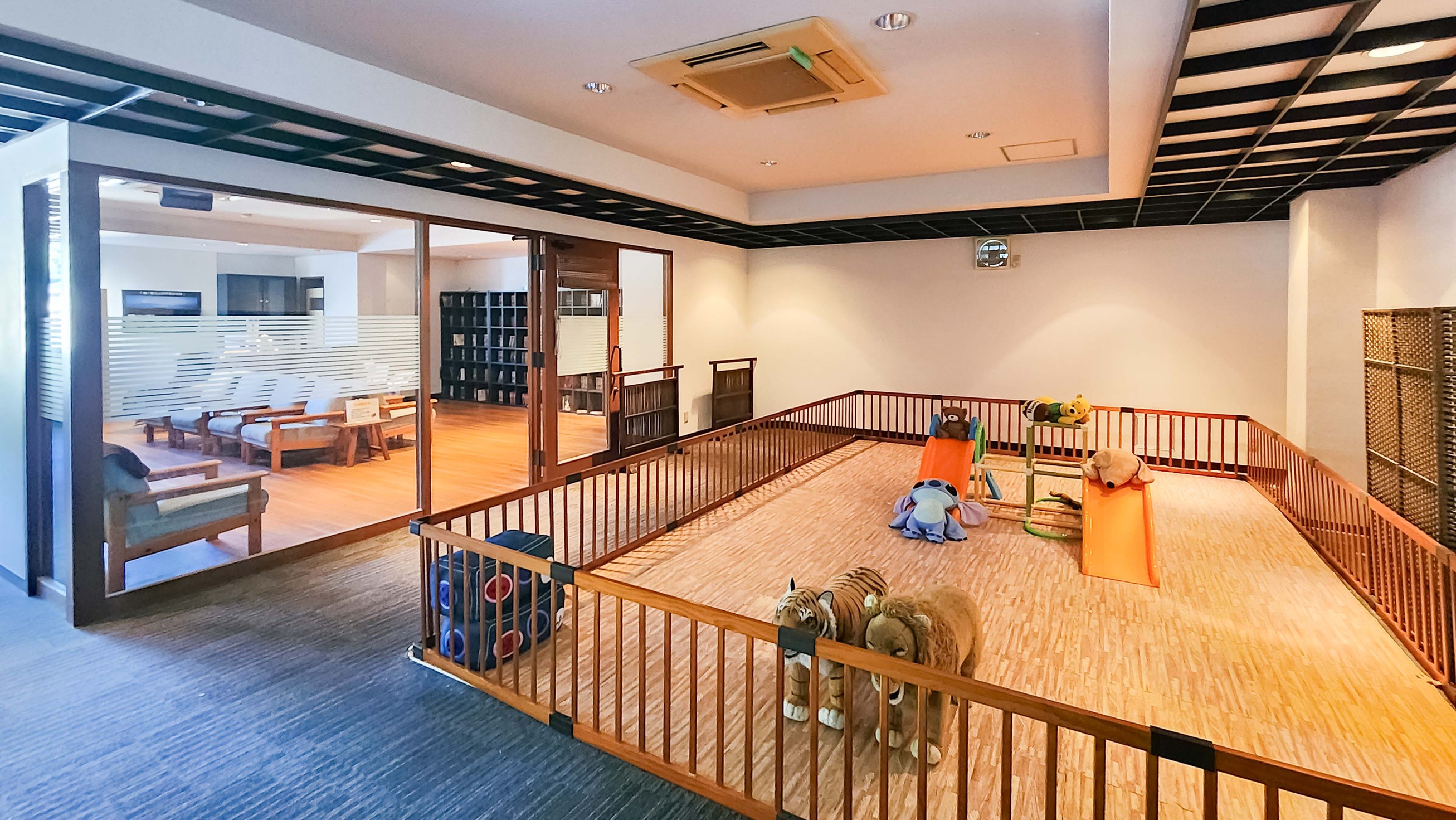 リラクゼーションルームキッズコーナー