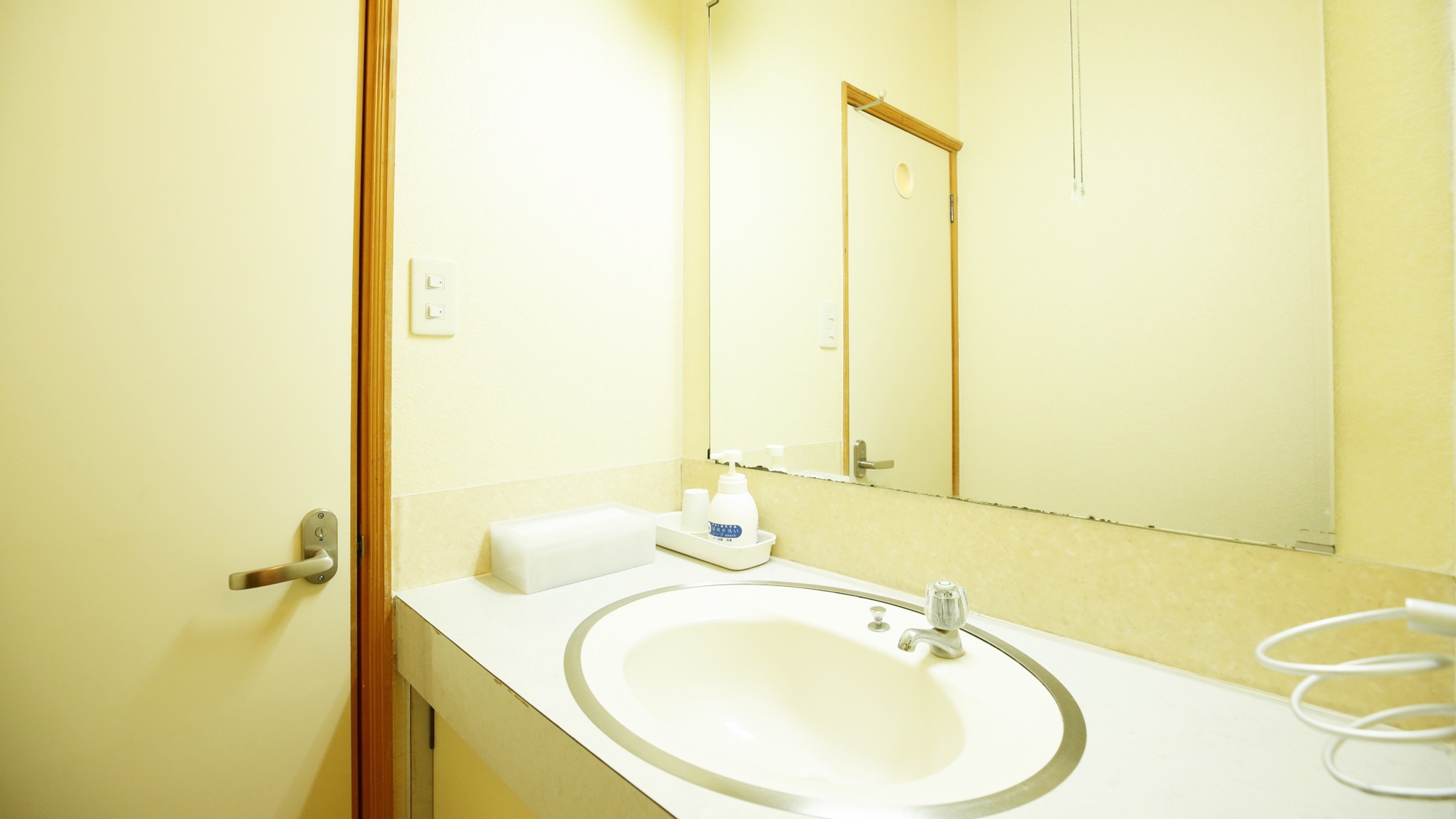 *客室一例（和室107・108）／洗面・トイレ付、バスなしのタイプのお部屋です。