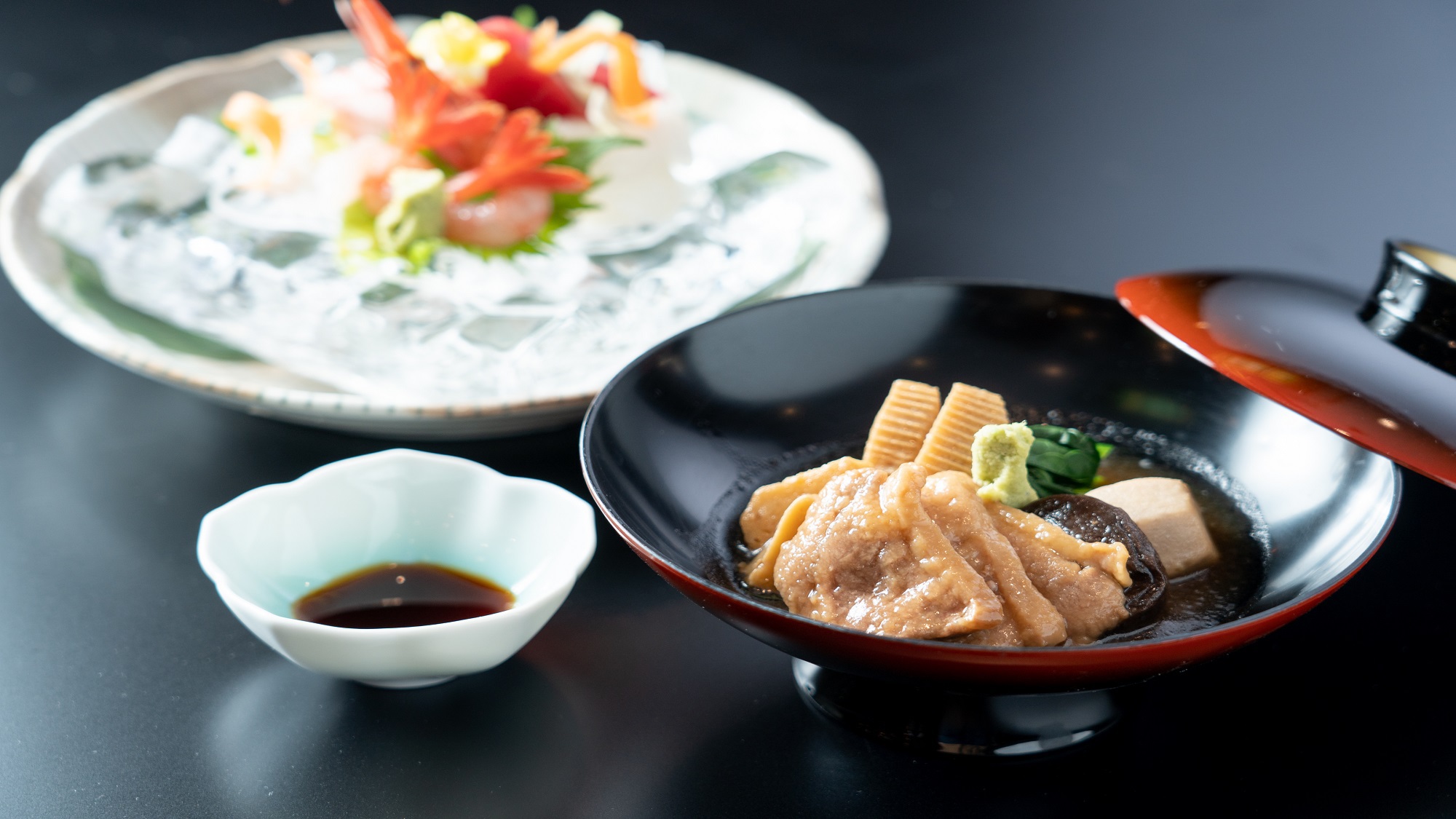 治部煮・お造り（イメージ）