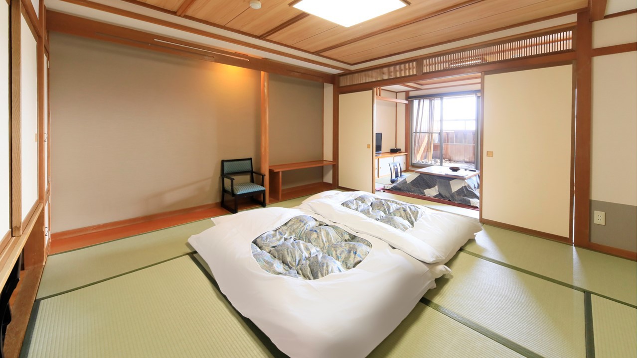【富士山側】露天風呂付き大部屋客室
