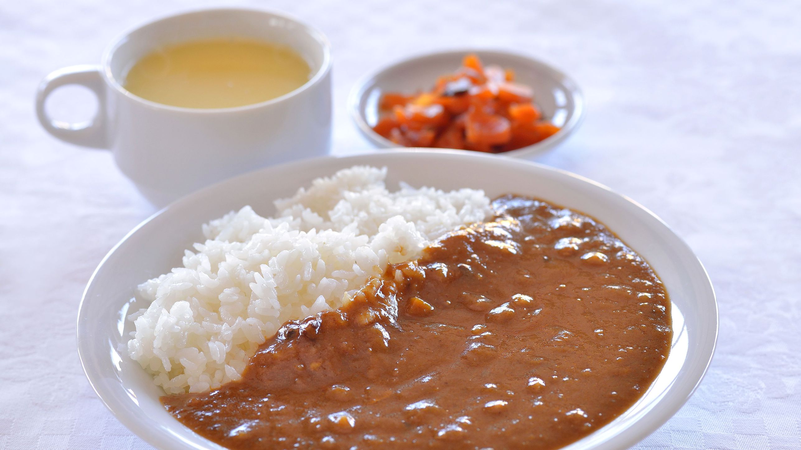 カレー朝食：５００円