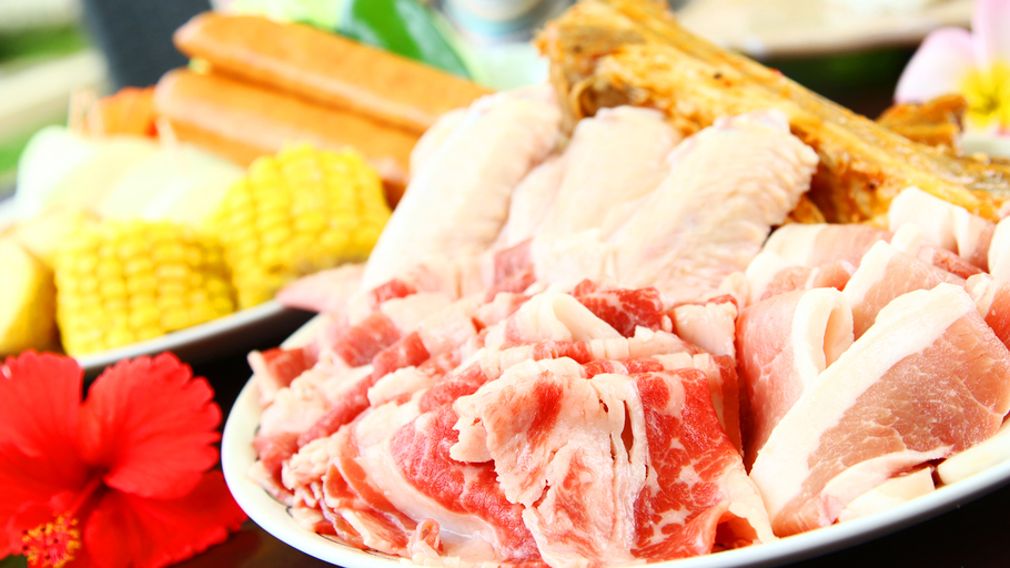 BBQコースのセット*