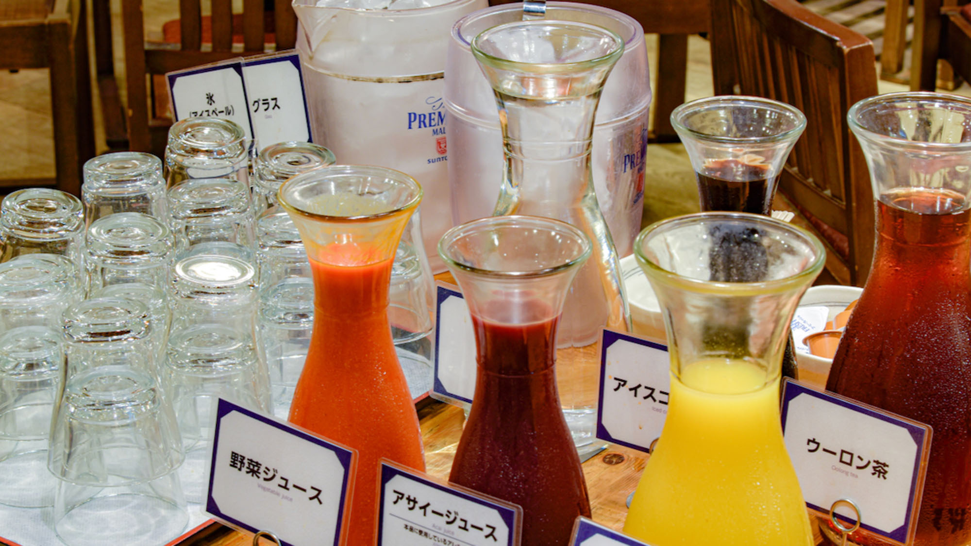 和朝食ビュッフェ