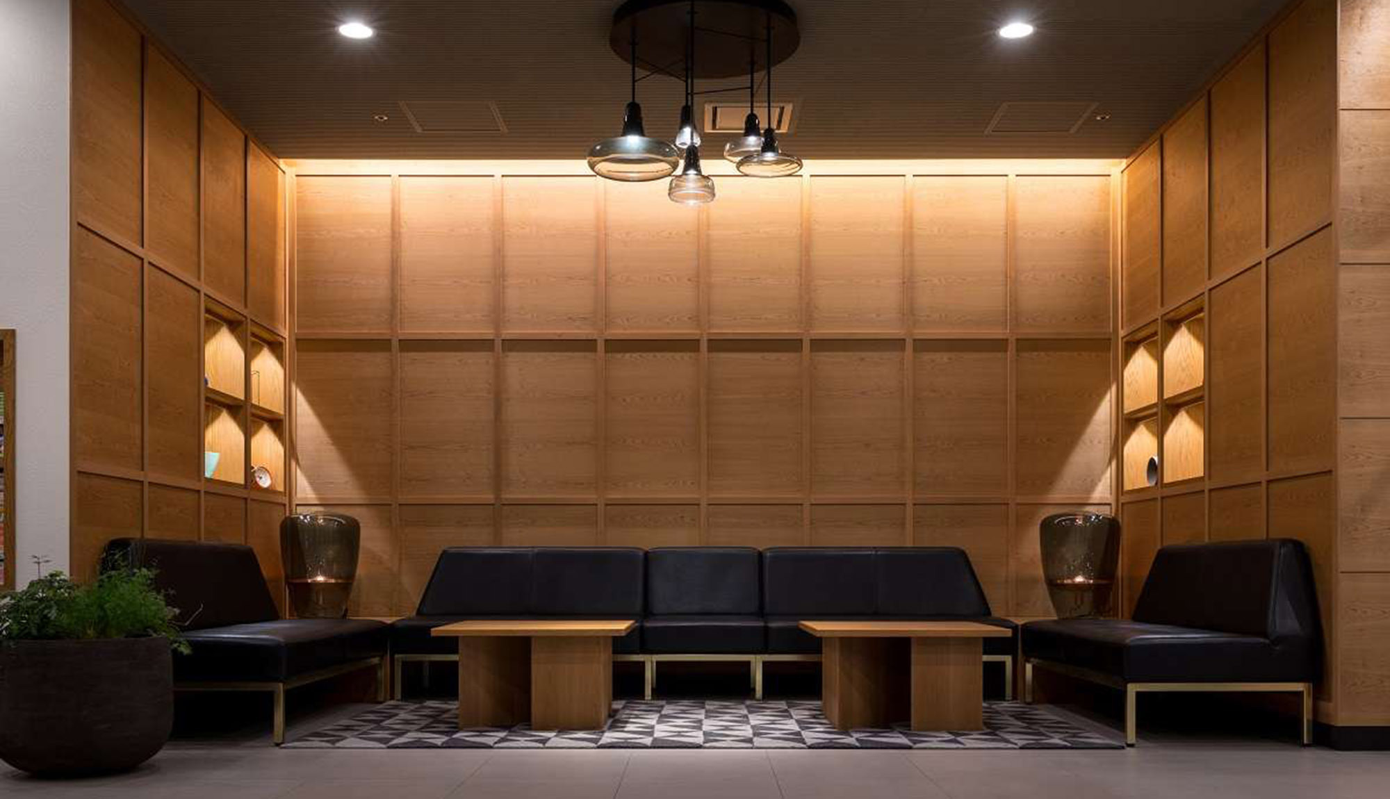 木目調の落ち着いた雰囲気です