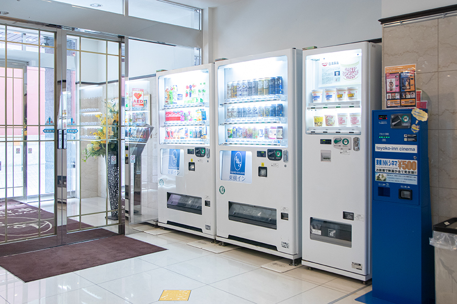 エントランス・自動販売機