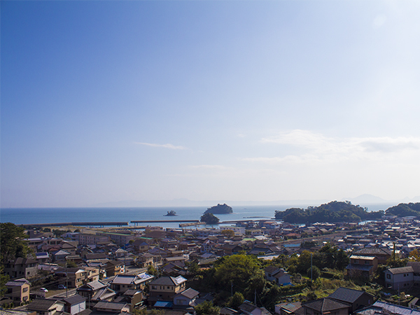 高層階からの眺め（海）