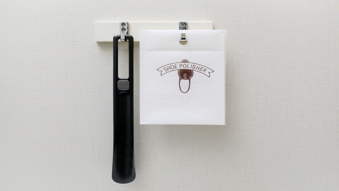 シューシャインペーパー、くつべら