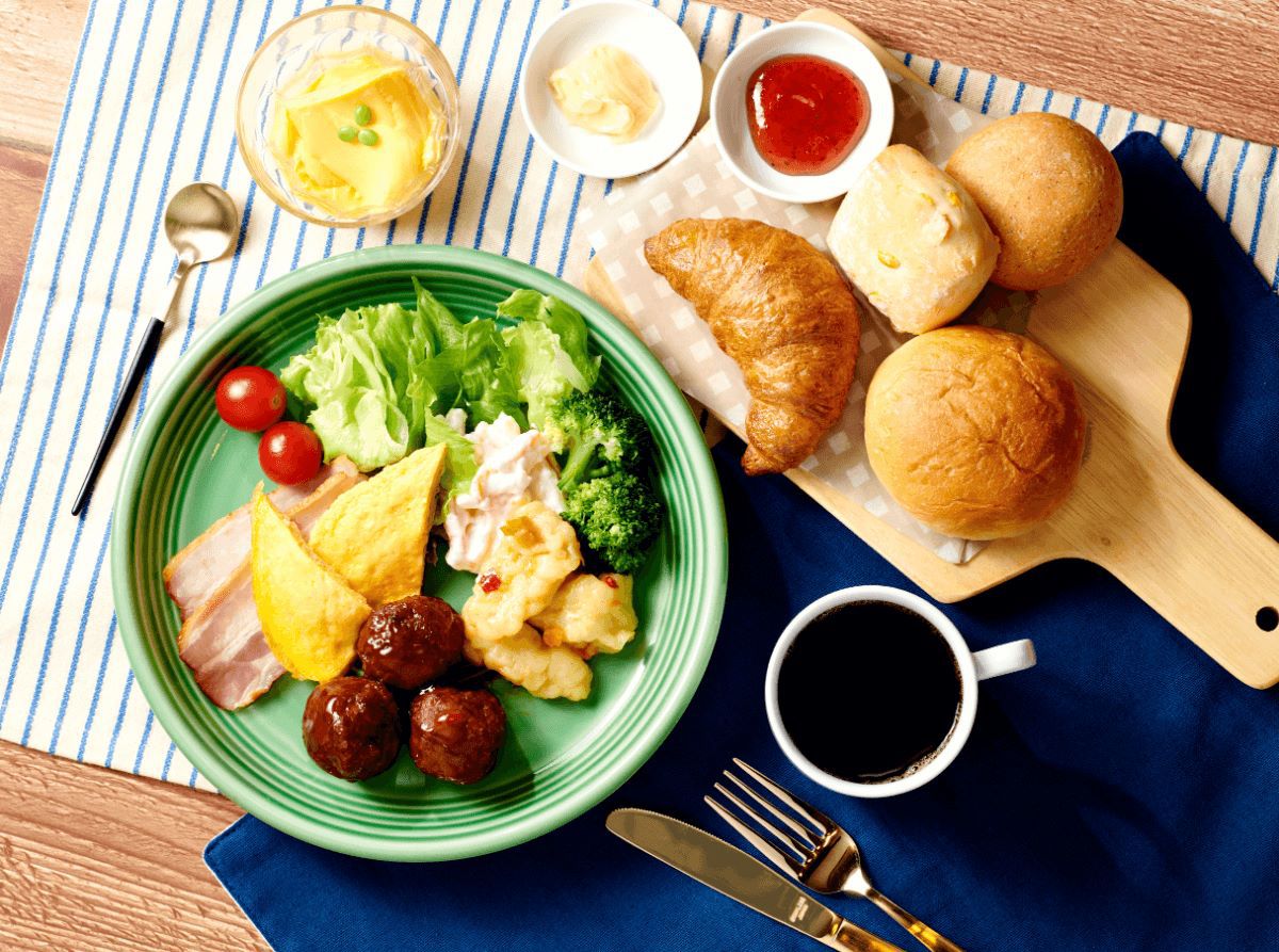 パン好きに嬉しい朝食プレート（写真はイメージです）