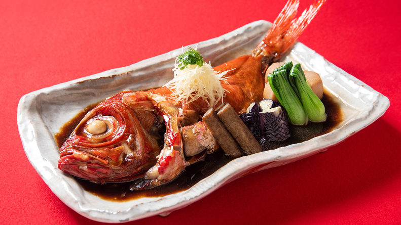 *【夕食/一例】別注料理金目鯛の煮つけ