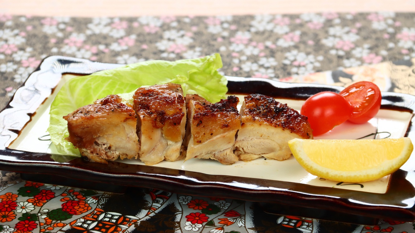 【料理】肉厚でジューシーな赤城地鶏