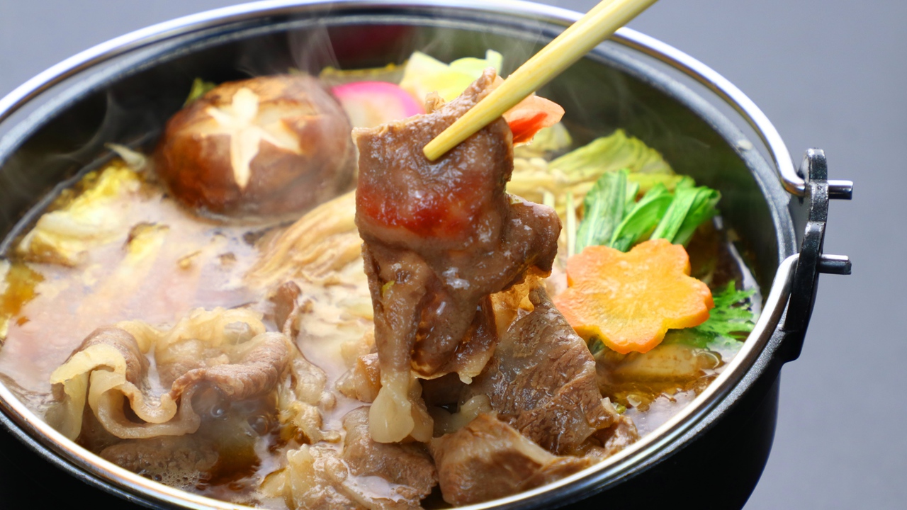 お食事上州牛すき焼き