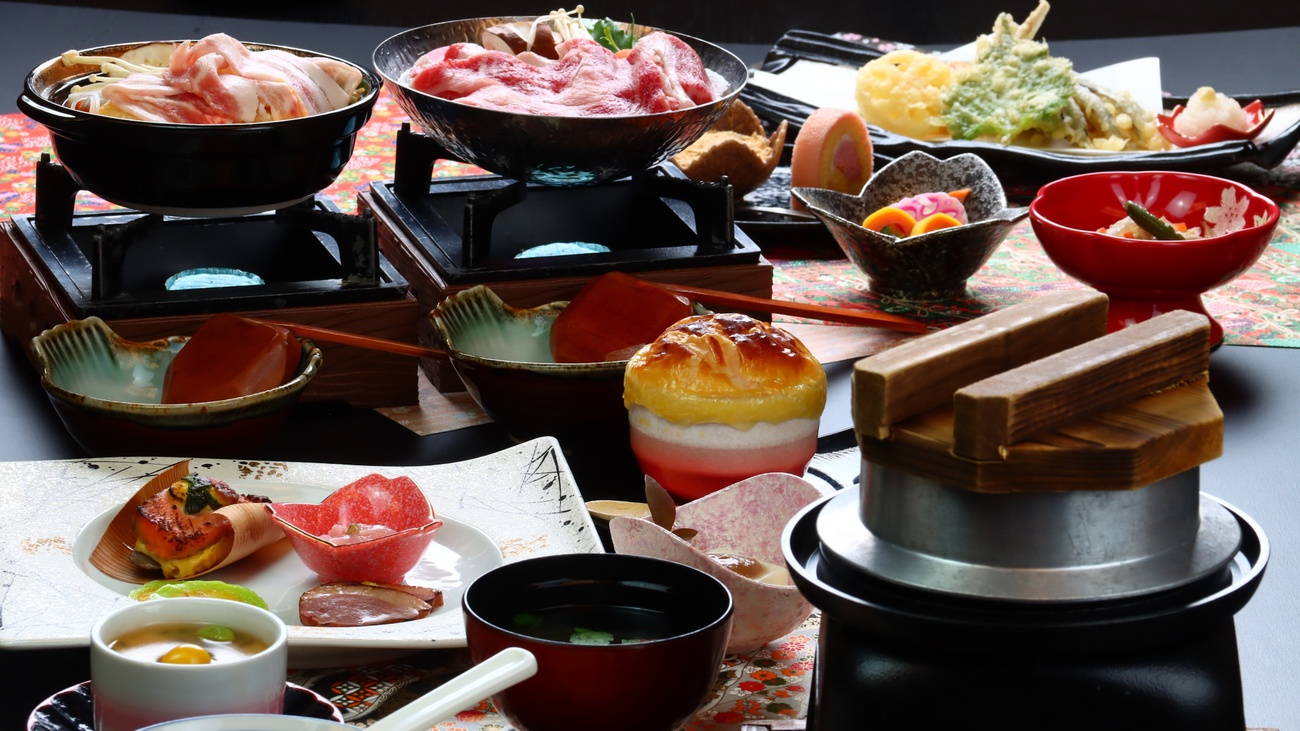 【料理】冬限定あったかお鍋と選べる釜めしコース