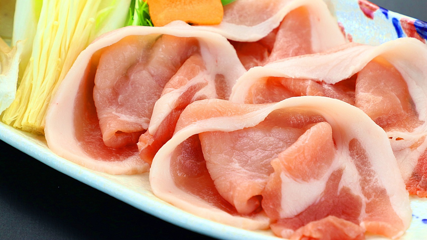 【料理】上州麦豚しゃぶしゃぶ会席