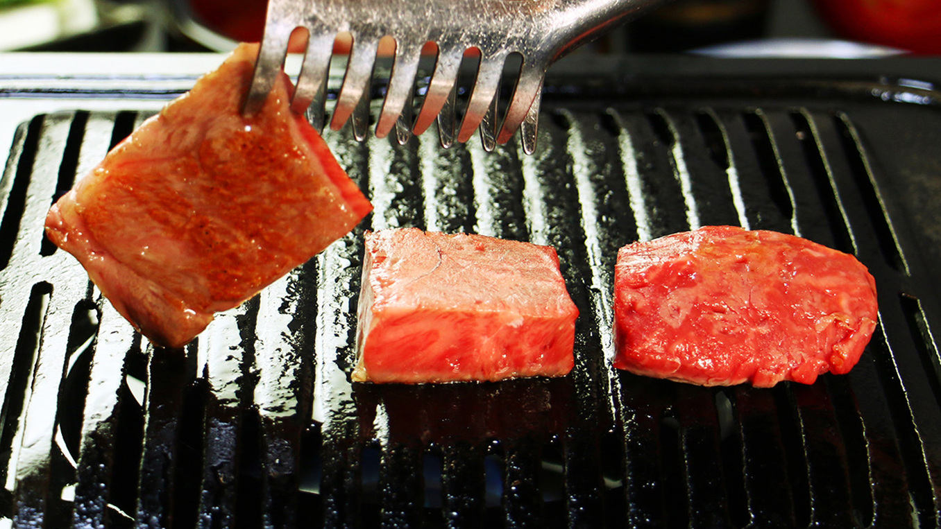 前沢牛3部位食べ比べではそれぞれの肉質の特徴がわかる