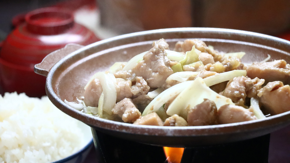 ごはんや くりざんていむの「鶏ちゃん定食」