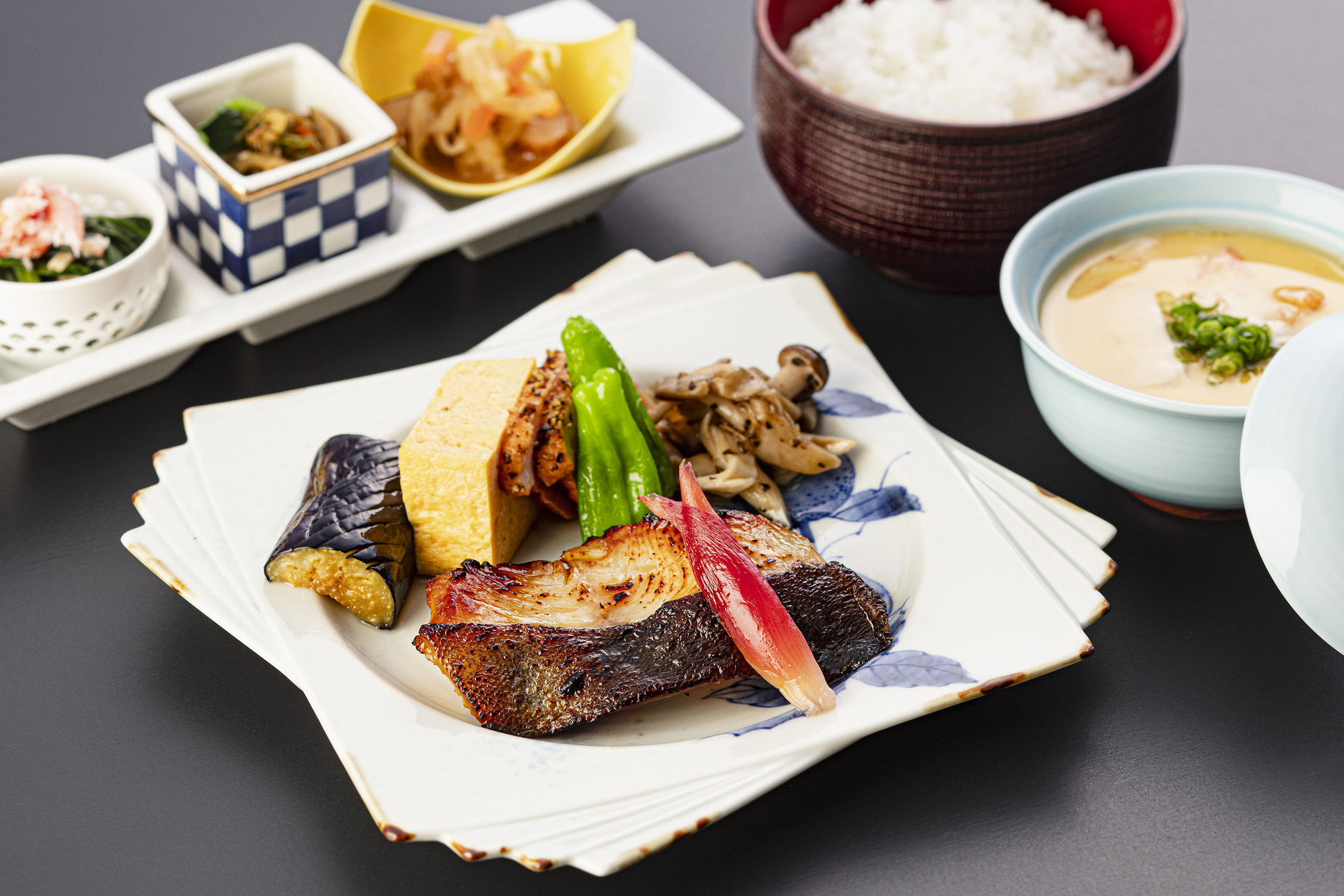 銀鱈西京焼御膳