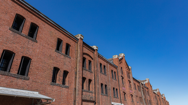 赤レンガ倉庫ホテルから徒歩約20分