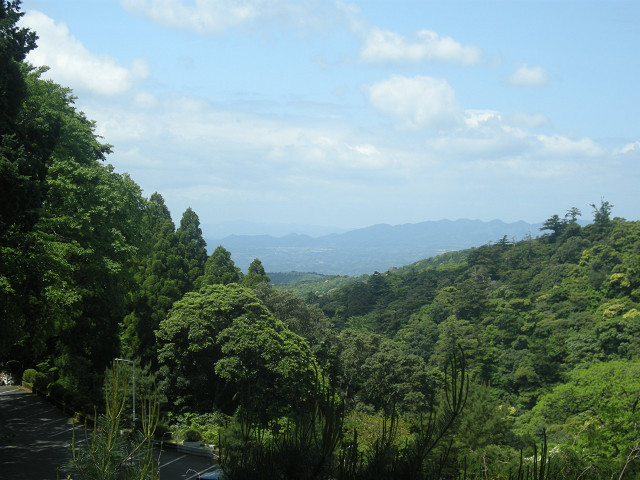 散策コースから見える景観