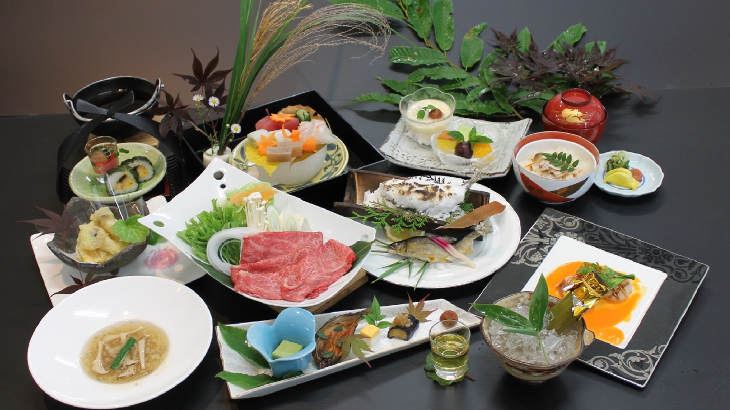 熊野の旬の食材と熊野産鮎の塩焼き会席料理プラン