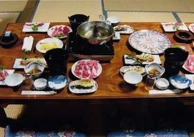 鯛のしゃぶしゃぶコース（４人前）