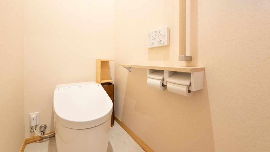 【客室一例】和洋室25畳：ベッド&寛ぎ和室（禁煙・Wi-Fi完備）トイレ