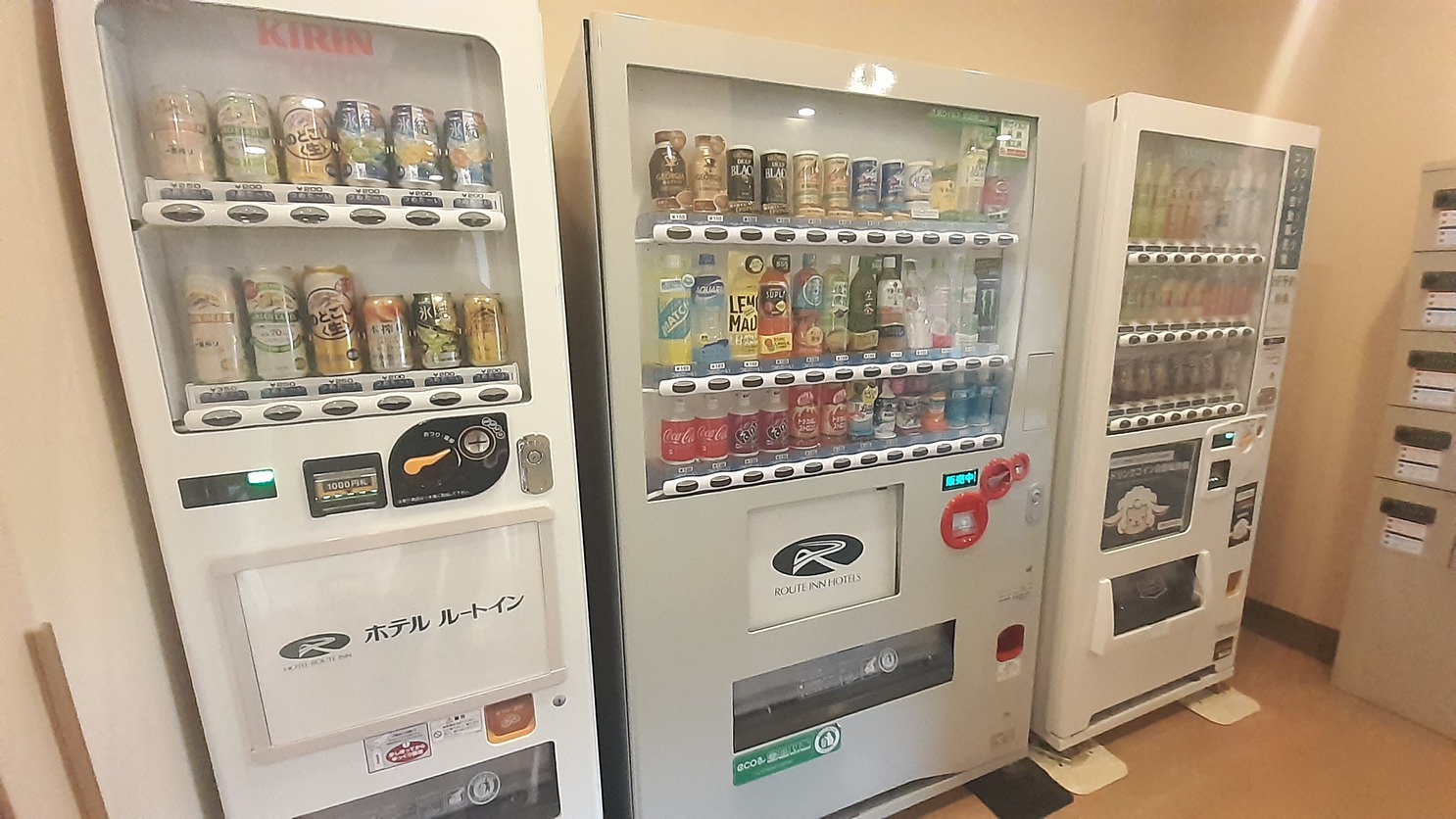 自動販売機コーナー（ドリンク）