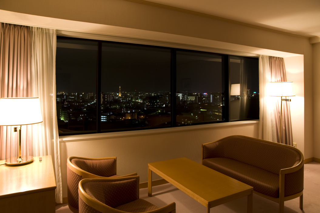 デラックスタイプからの夜景