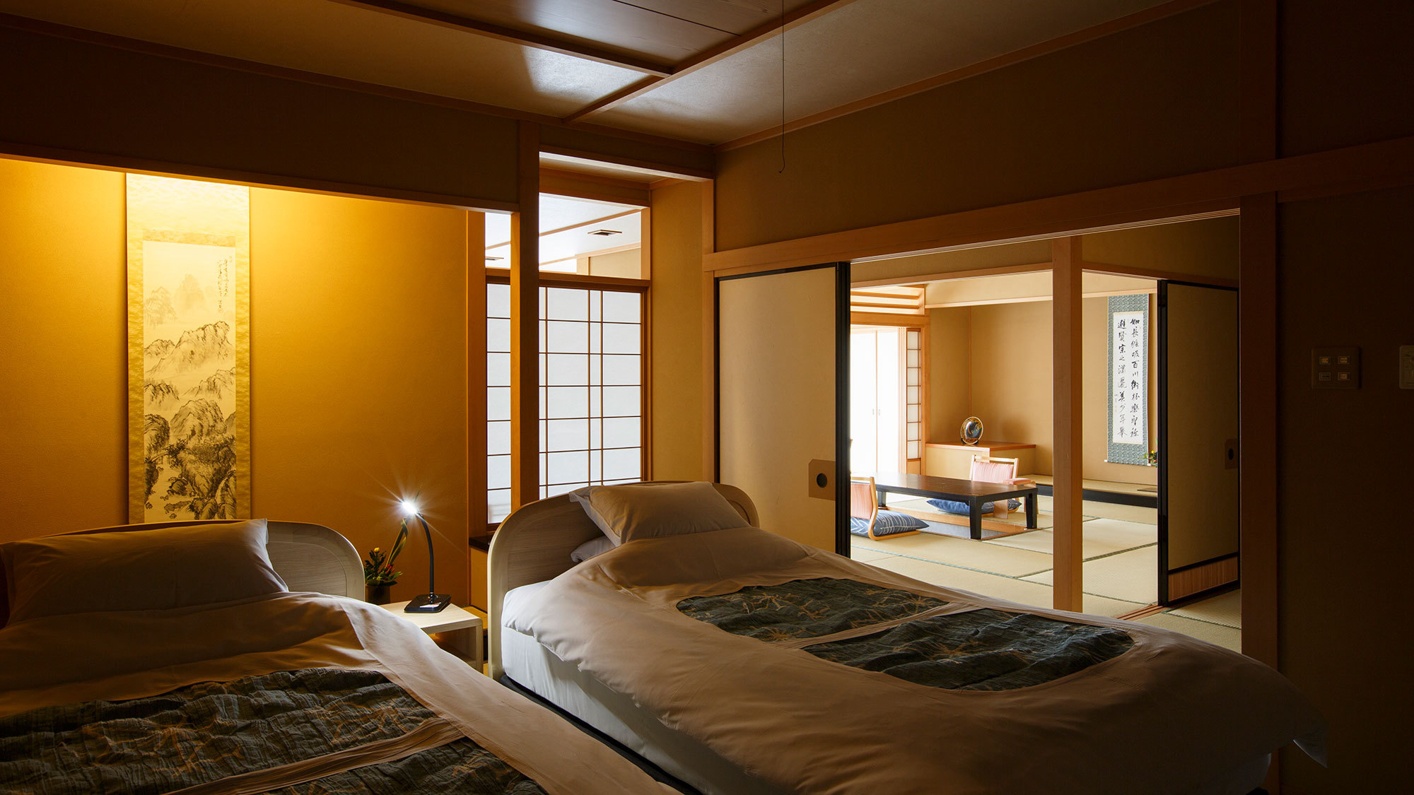 ベッド付鳳凰特別室／ベッドルーム一例