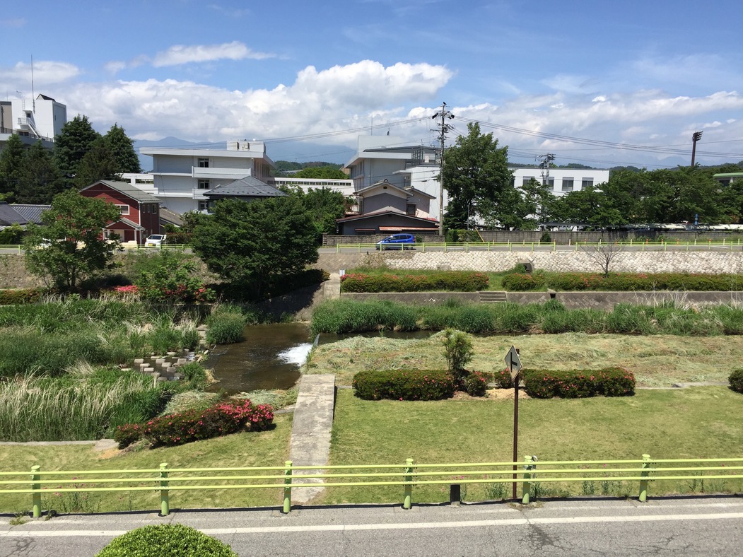 旅館からの風景