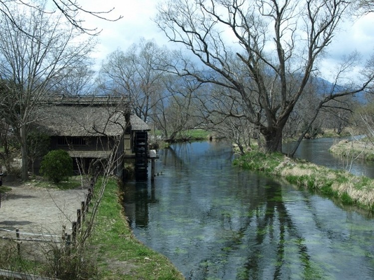 安曇野の原風景【水車小屋】