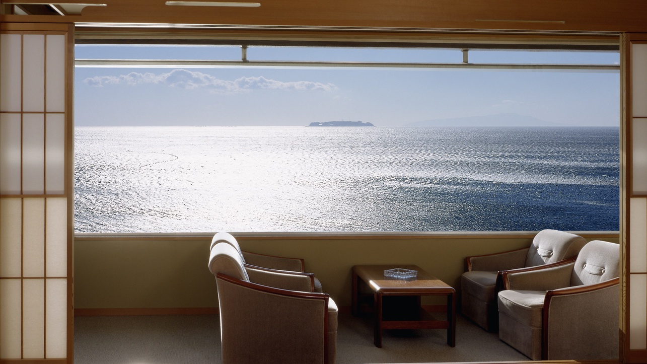 *和室10畳（一例）客室からの眺めは最高！全室より海を望めます。