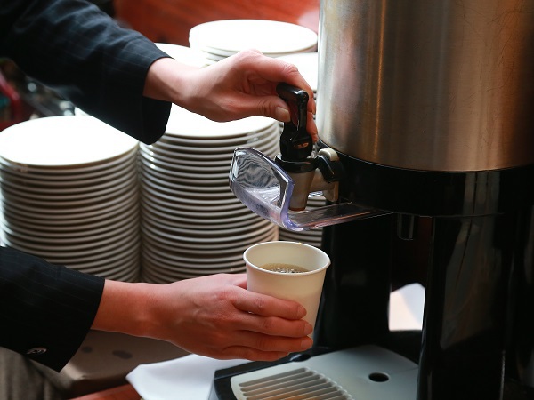 朝食ビュッフェテイクアウトコーヒー