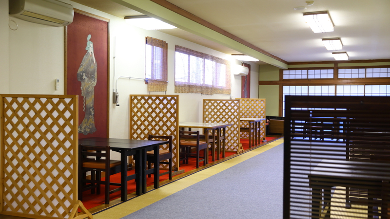 朝食会場