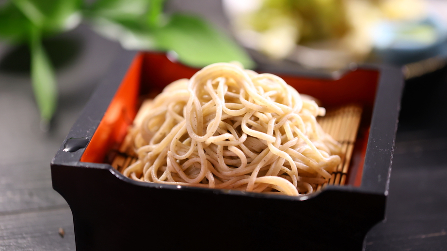 好評の自家製信州そば