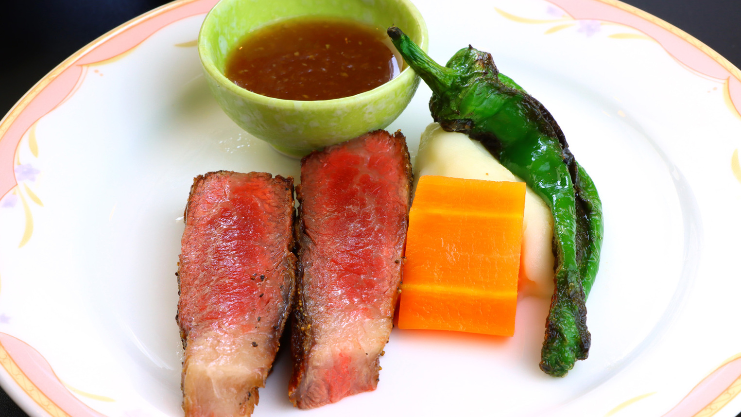 #【夕食一例-グレードアップ和食】
