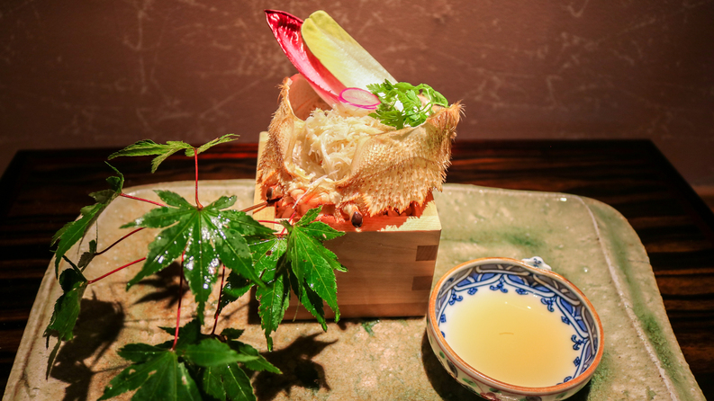  毛ガニ酢