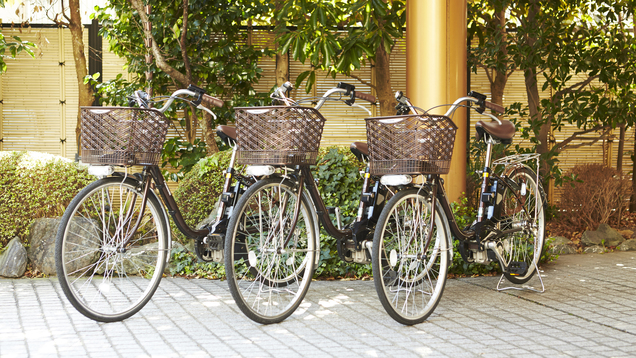 【電動アシスト付き自転車】電動アシスト付き自転車を貸し出ししております