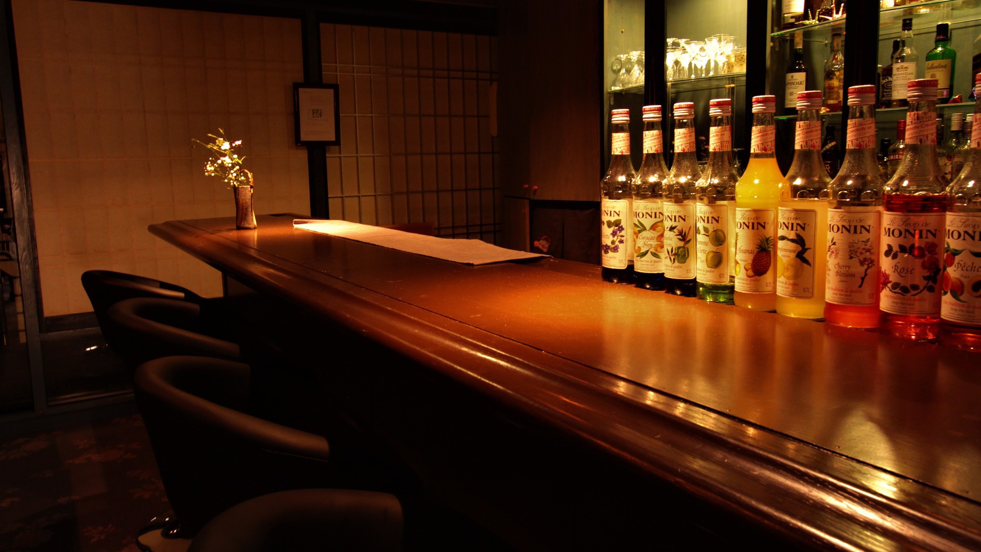 【BAR】ご夕食の後は、バーでの2次会はいかがでしょうか？