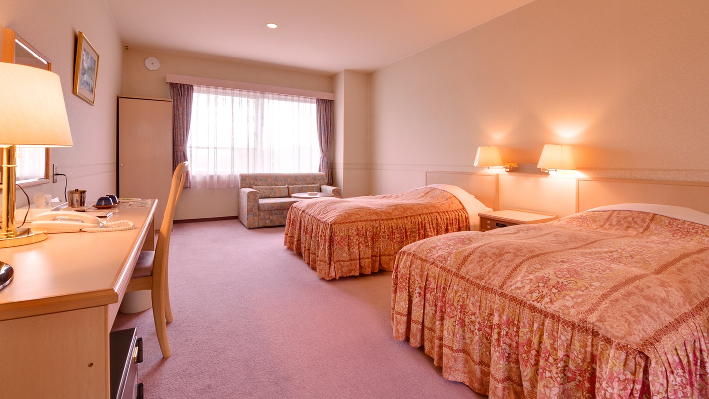 *洋室ツイン（客室一例）