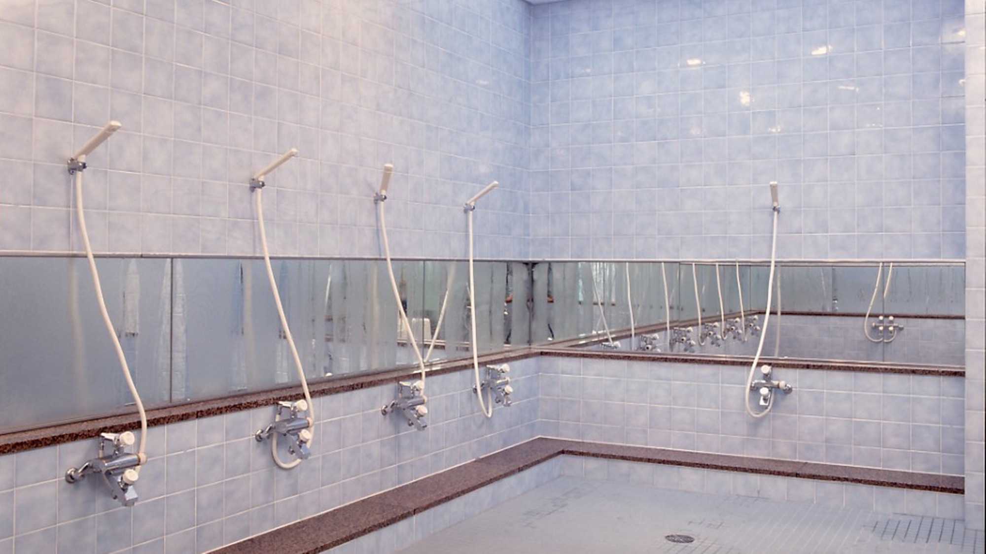 *洗い場の様子。